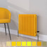 CT3-C-500-YELLOW-TH - Classic Yellow 3 Column Radiator H500mm x W1634mm CT3-C-500-YELLOW-TH - Classic Yellow 3 Column Radiator H500mm x W1634mm